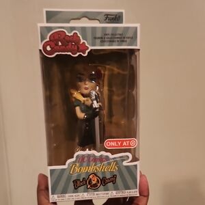 Funko DC Comics Bombshells Black Canary Figure TARGET EXCLUSIVE Rock Candy